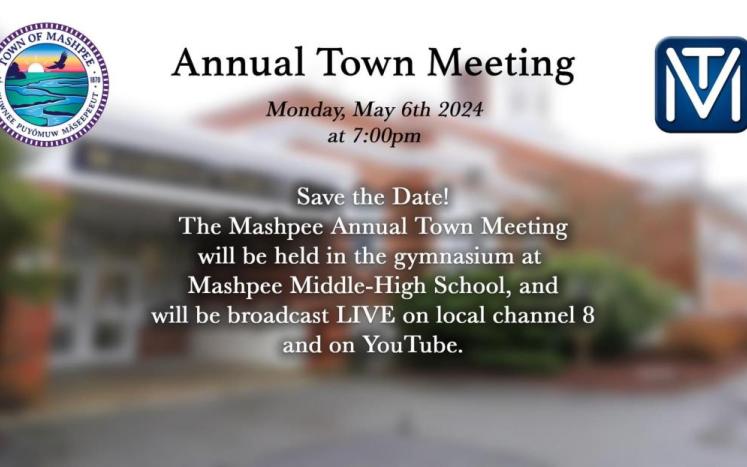 mashpee town meeting live broadcast