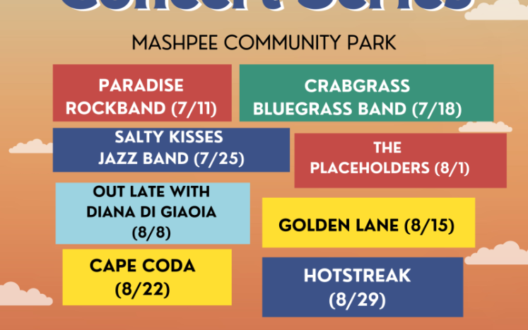Mashpee Summer Concert Series Schedule 2023