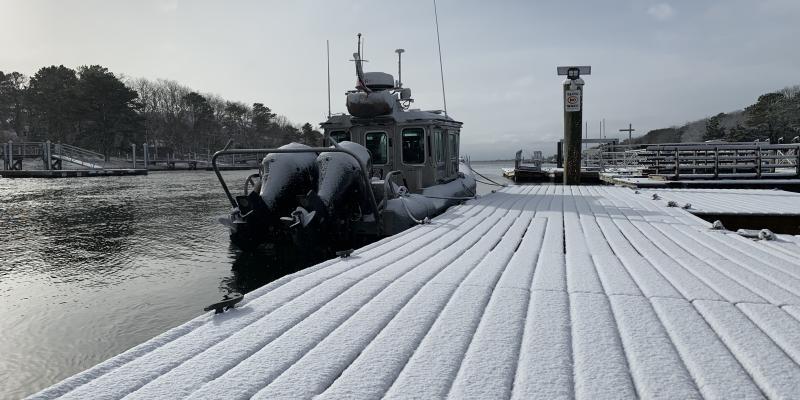 Snow and Boats